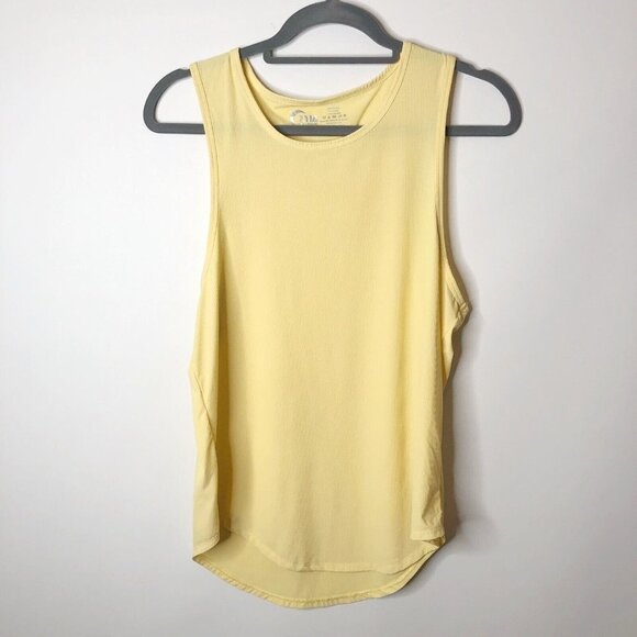 EUC Zyia Active Size M Top Sunlight Yellow Sleeveless Tank Active Athletic - Picture 1 of 7